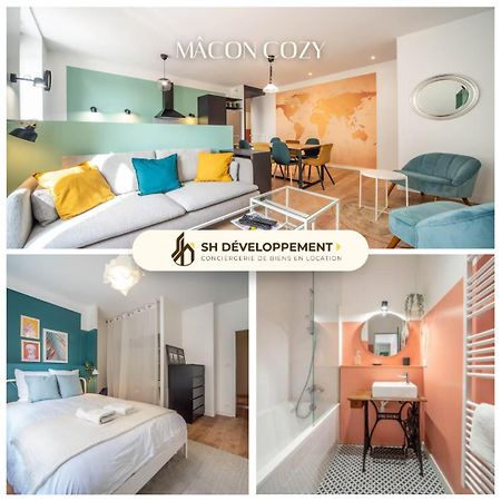 Macon Cozy / Appartement Central 100M² / 8 Pers Zewnętrze zdjęcie