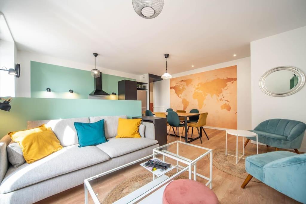 Macon Cozy / Appartement Central 100M² / 8 Pers Zewnętrze zdjęcie